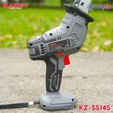  MÁY CƯA KIẾM PIN LƯỠI CONG HIỆU KAIZEN MỚI KZ-SS145 CHÂN PIN 21V PHỔ THÔNG 
