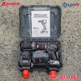  MÁY KHOAN PIN 3 CHỨC NĂNG 13MM KAIZEN KZ-ID1370FL KHÔNG CHỔI THAN, CHÂN PIN PHỔ THÔNG 