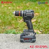  MÁY KHOAN PIN 3 CHỨC NĂNG 13MM KAIZEN KZ-ID1370FL KHÔNG CHỔI THAN, CHÂN PIN PHỔ THÔNG 