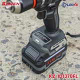  MÁY KHOAN PIN 3 CHỨC NĂNG 13MM KAIZEN KZ-ID1370FL KHÔNG CHỔI THAN, CHÂN PIN PHỔ THÔNG 