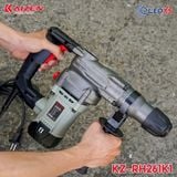  MÁY KHOAN ĐỤC BÊ TÔNG KAIZEN MŨI 26MM 2 CHỨC NĂNG KHOAN VÀ ĐỤC MÃ KZ-RH261K1 CHÂN PIN PHỔ THÔNG 