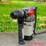  MÁY KHOAN ĐỤC BÊ TÔNG KAIZEN MŨI 26MM 2 CHỨC NĂNG KHOAN VÀ ĐỤC MÃ KZ-RH261K1 CHÂN PIN PHỔ THÔNG 