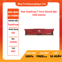 Ram TeamGroup T-Force VulcanZ 8gb 3200 Likenew