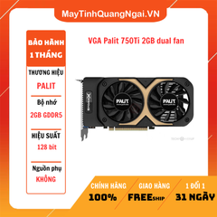 VGA Palit 750Ti 2GB dual fan