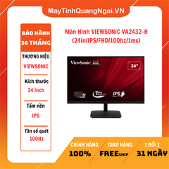 Màn Hình VIEWSONIC VA2432-H (24in/IPS/FHD/100hz/1ms)