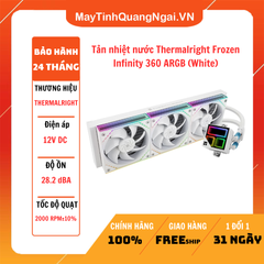 Tản nhiệt nước Thermalright Frozen Infinity 360 ARGB (White)