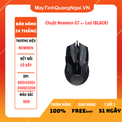 Chuột Newmen G7 +- Led (BLACK)