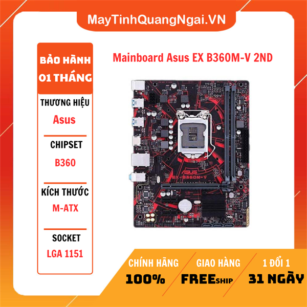 Mainboard Asus EX B360M-V 2ND