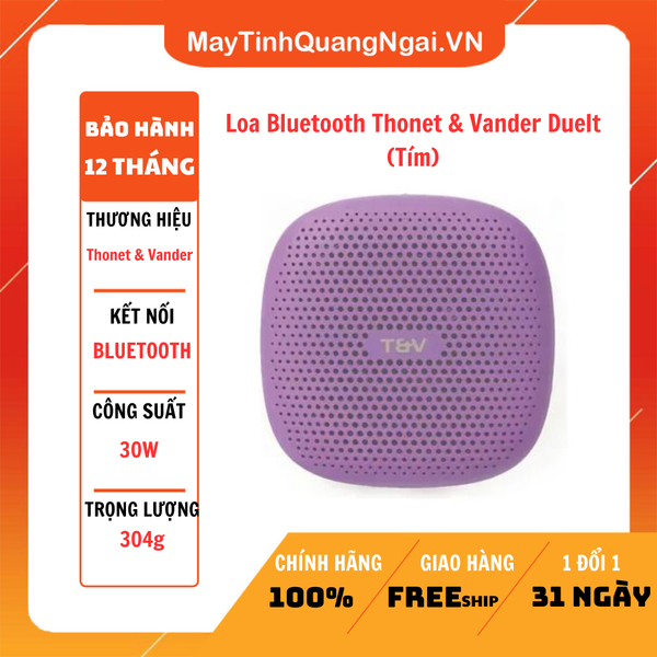 Loa Bluetooth Thonet & Vander Duelt (Tím)