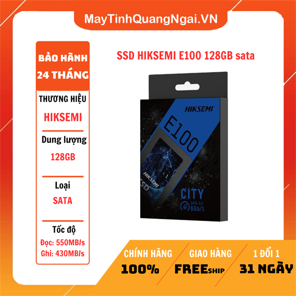 SSD HIKSEMI E100 128GB sata