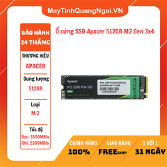 Ổ cứng SSD Apacer 512GB M2 Gen 3x4