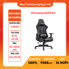 Ghế Gaming RACER đen