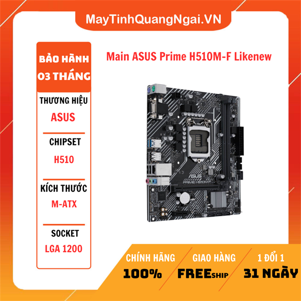Main ASUS Prime H510M-F Likenew