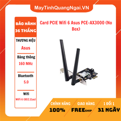 Card PCIE Wifi 6 Asus PCE-AX3000 (No Box)