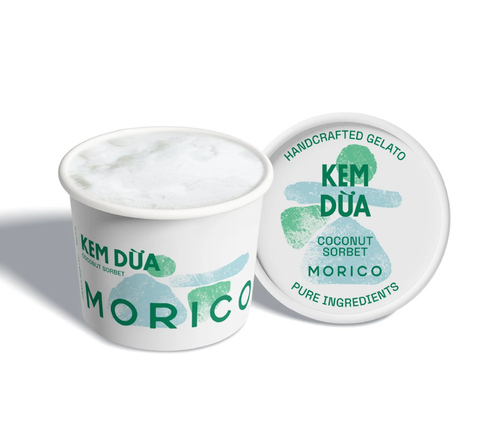 Coconut Sorbet - Kem dừa (Kem hũ 120ml)