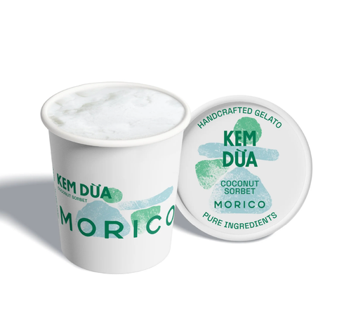 Coconut Sorbet - Kem dừa (Kem hũ 120ml)