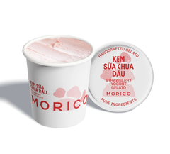 Strawberry Yogurt Gelato- Kem sữa chua dâu (Kem hũ 120ml)
