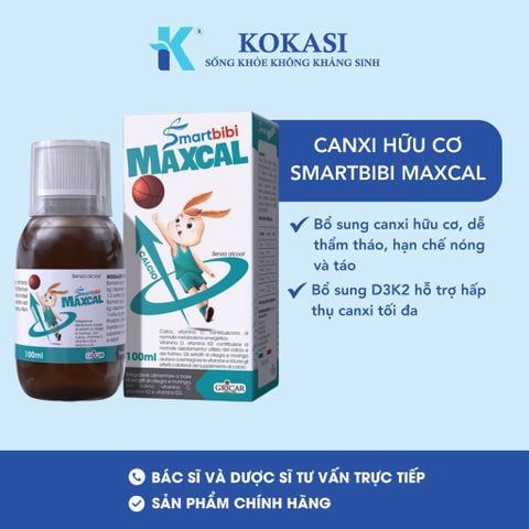  SMARTBIBI MAXCAL - Hỗ trợ xương răng chắc khoẻ 