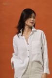 Oversized Linen Shirt 008 