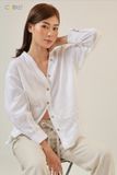  V-neck Shirt Coat 