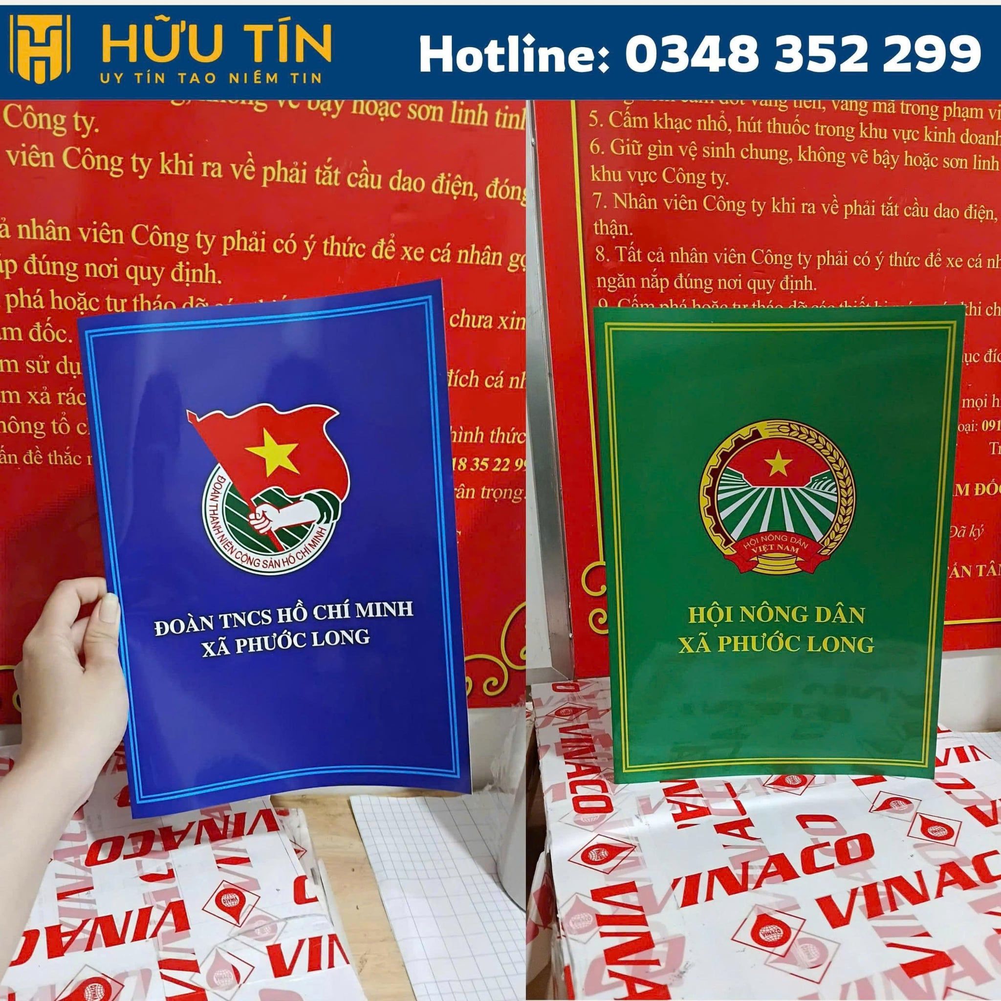  In Bìa Kẹp Tài Liệu Folder Theo Yêu Cầu Cho Cơ Quan, Đơn Vị tại Bến Tre 