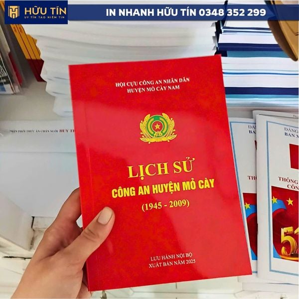  In Sổ, Tài Liệu Đa Dạng Qui Cách Chuẩn Qui Định Cơ Quan Tại Bến Tre 