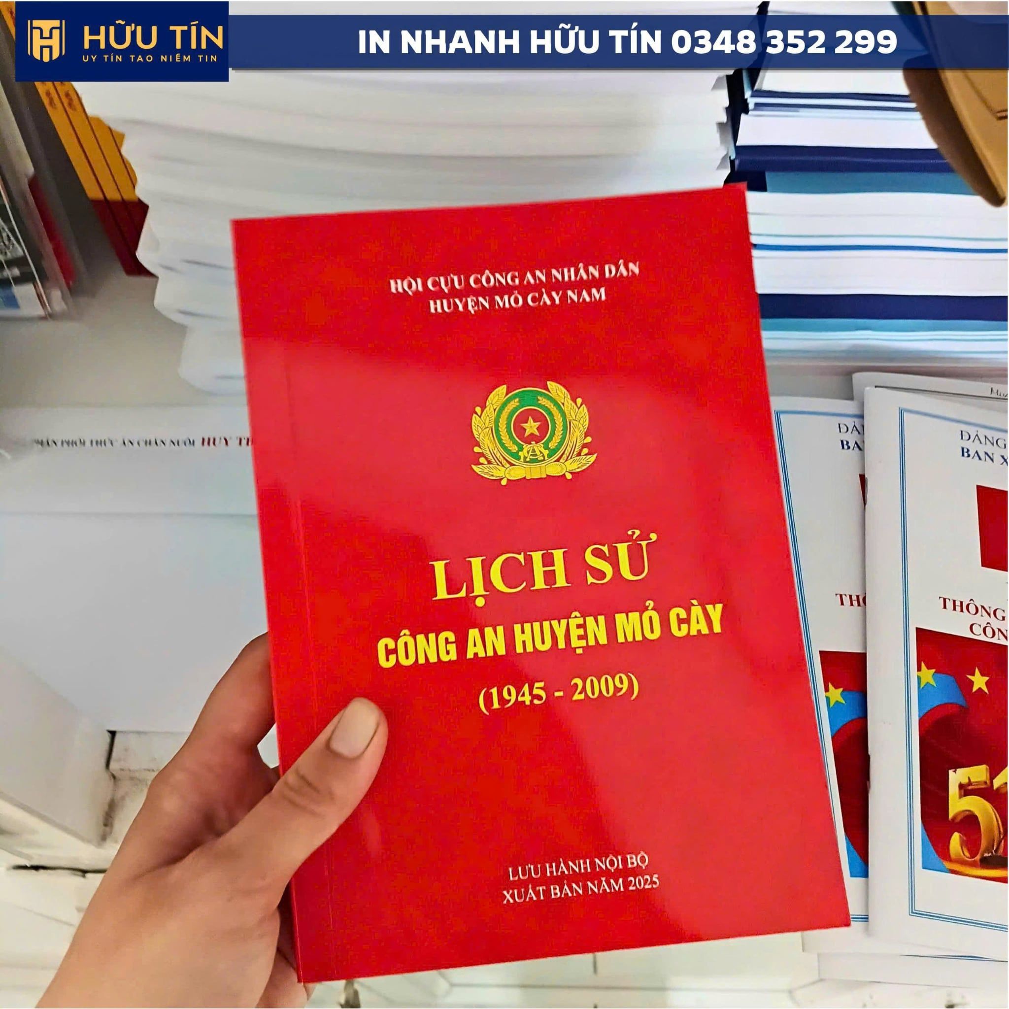  In Sổ, Tài Liệu Đa Dạng Qui Cách Chuẩn Qui Định Cơ Quan Tại Bến Tre 