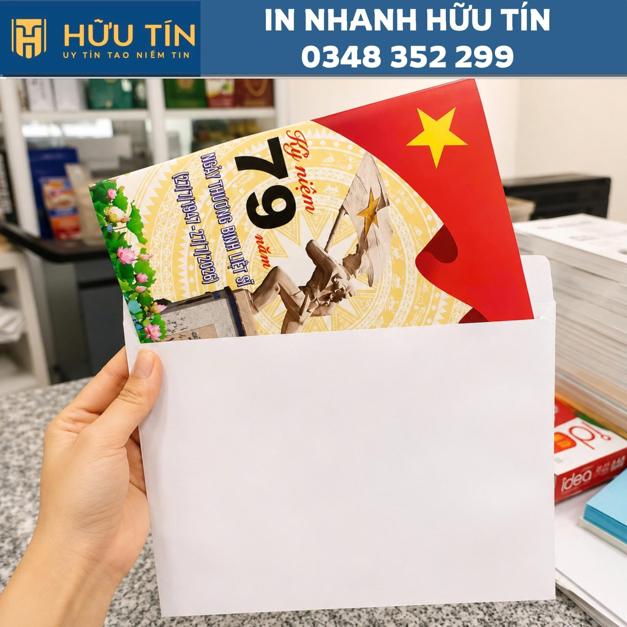  In Bao Thư, Thiệp Mời Hội Nghị - Hội Thảo Tại Bến Tre 