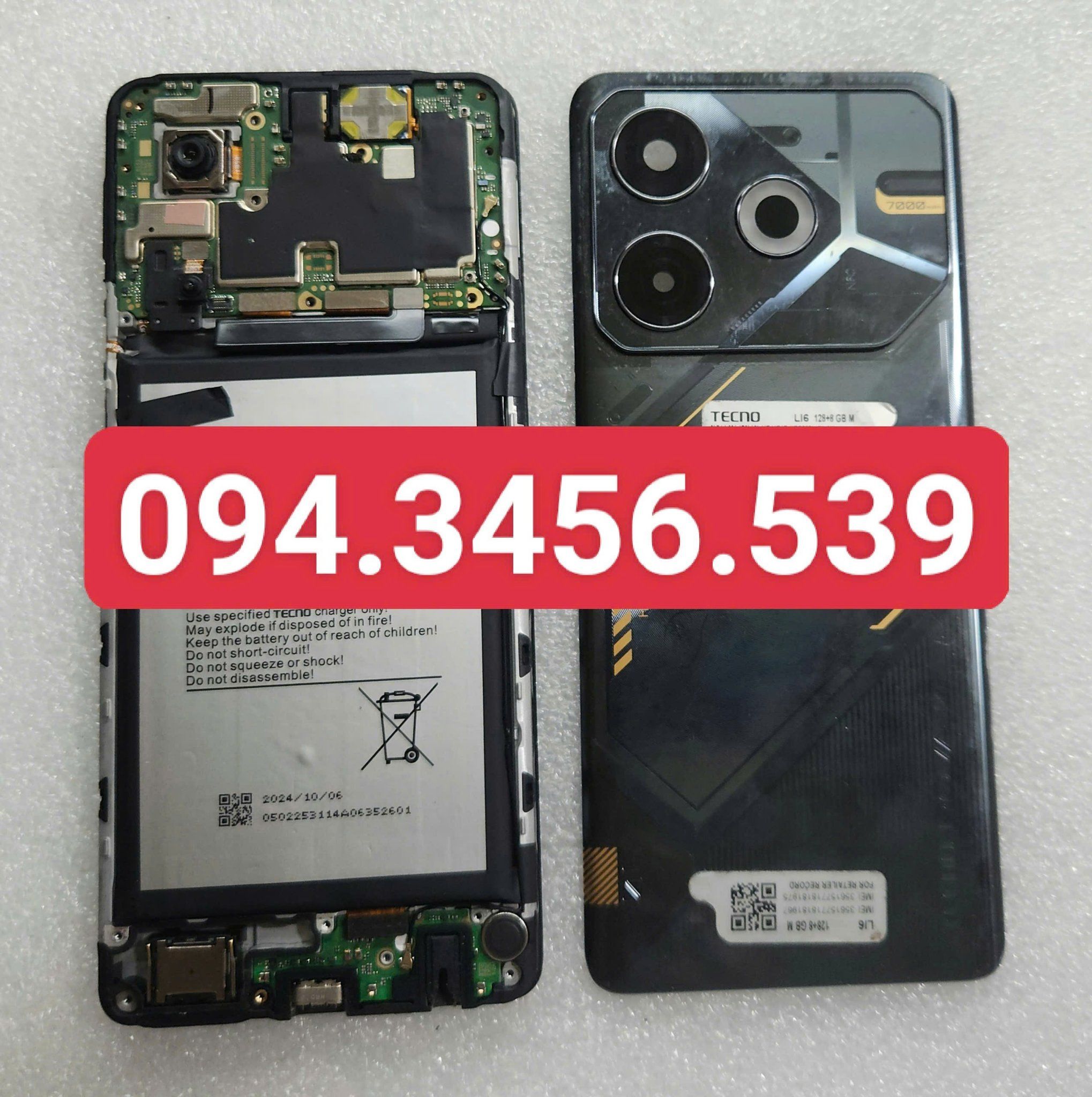  Màn hình điện thoại Tecno Pova 6 Neo 