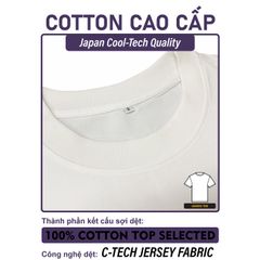 Áo Thun Nam Nữ Unisex Cotton Cao Cấp 260gsm_TRƠN