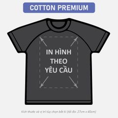 Áo Thun Nam Nữ Raplan Boxy - Fit Đen Cotton Premium 260gsm_IN THEO YÊU CẦU