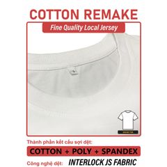 Áo Thun Nam Nữ Unisex Cotton Remake 210gsm_TRƠN