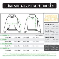 Áo Hoodie Nam Nữ Oversized Boxy - Fit  Super Fleece 400gsm_TRƠN