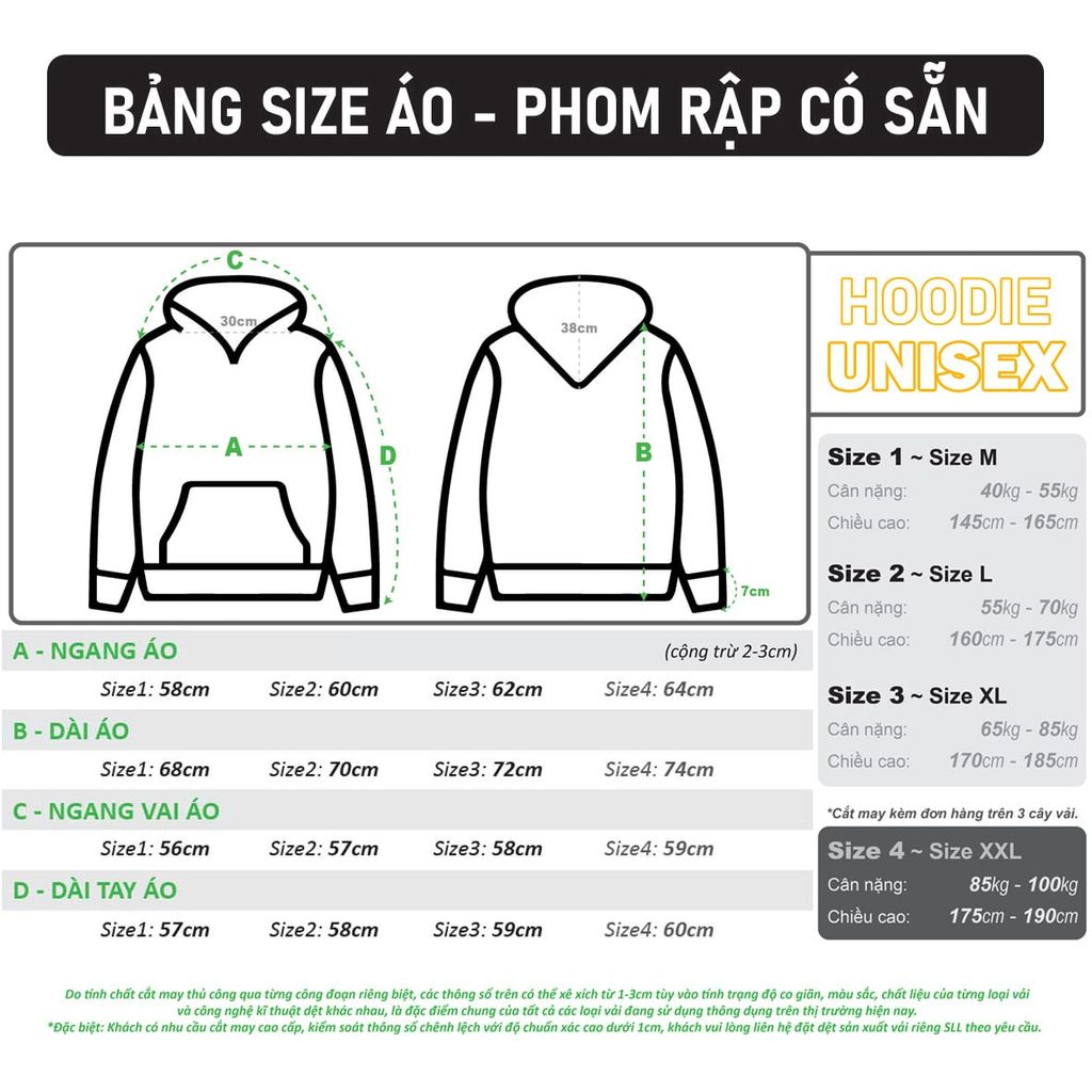 Áo Hoodie Nam Nữ Unisex Basic Plus Terry 350gsm_TRƠN