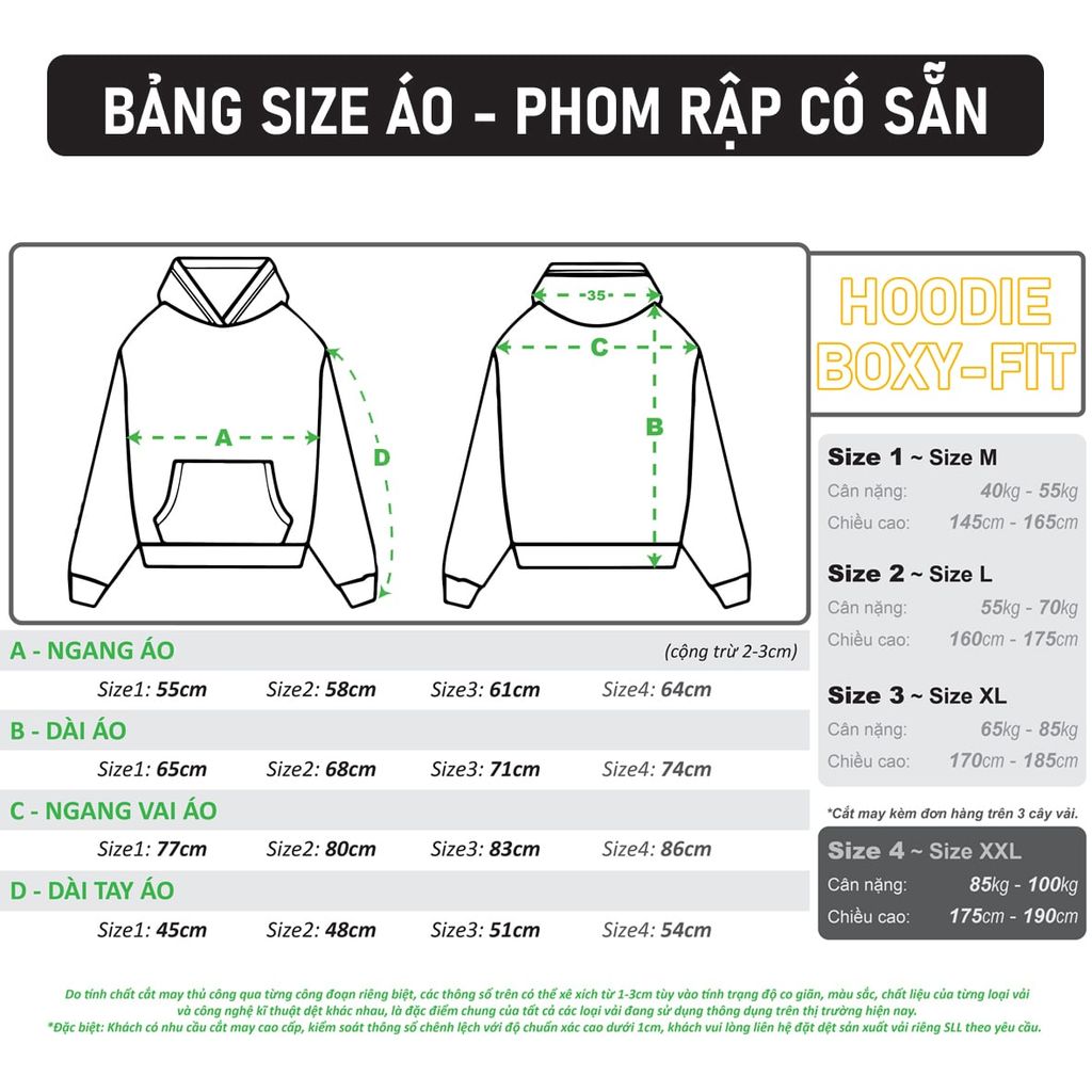 Áo Hoodie Nam Nữ Xanh Xám Oversized Boxy - Fit Super Fleece 400gsm_IN THEO YÊU CẦU