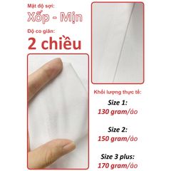 Áo Thun Nam Nữ Unisex Cotton Remake 210gsm_TRƠN