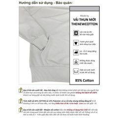 Áo Hoodie Nam Nữ Oversized Boxy - Fit Plus Terry 350gsm_TRƠN