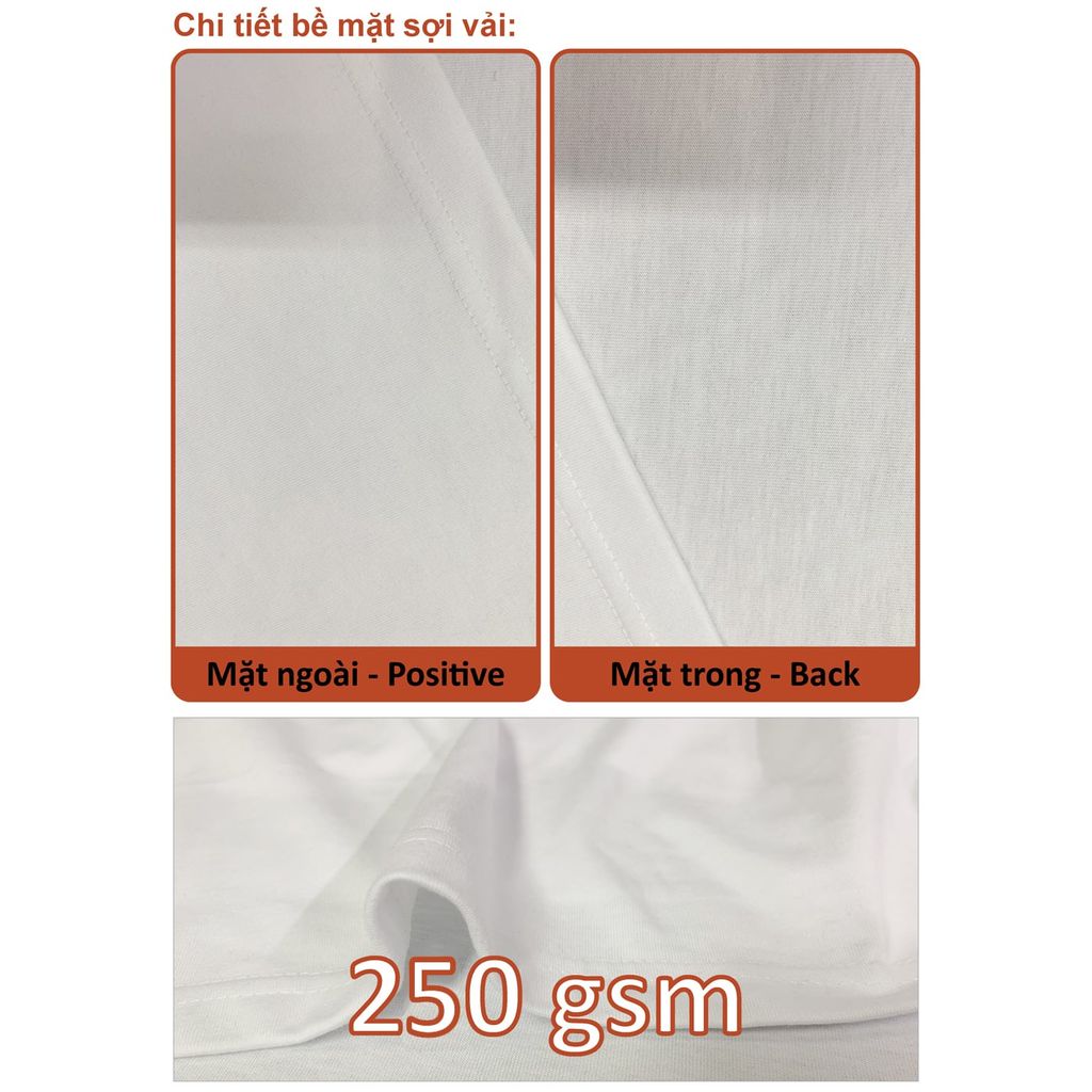 Áo Thun Nam Nữ Square Oversized Semi Cotton 220gsm_TRƠN