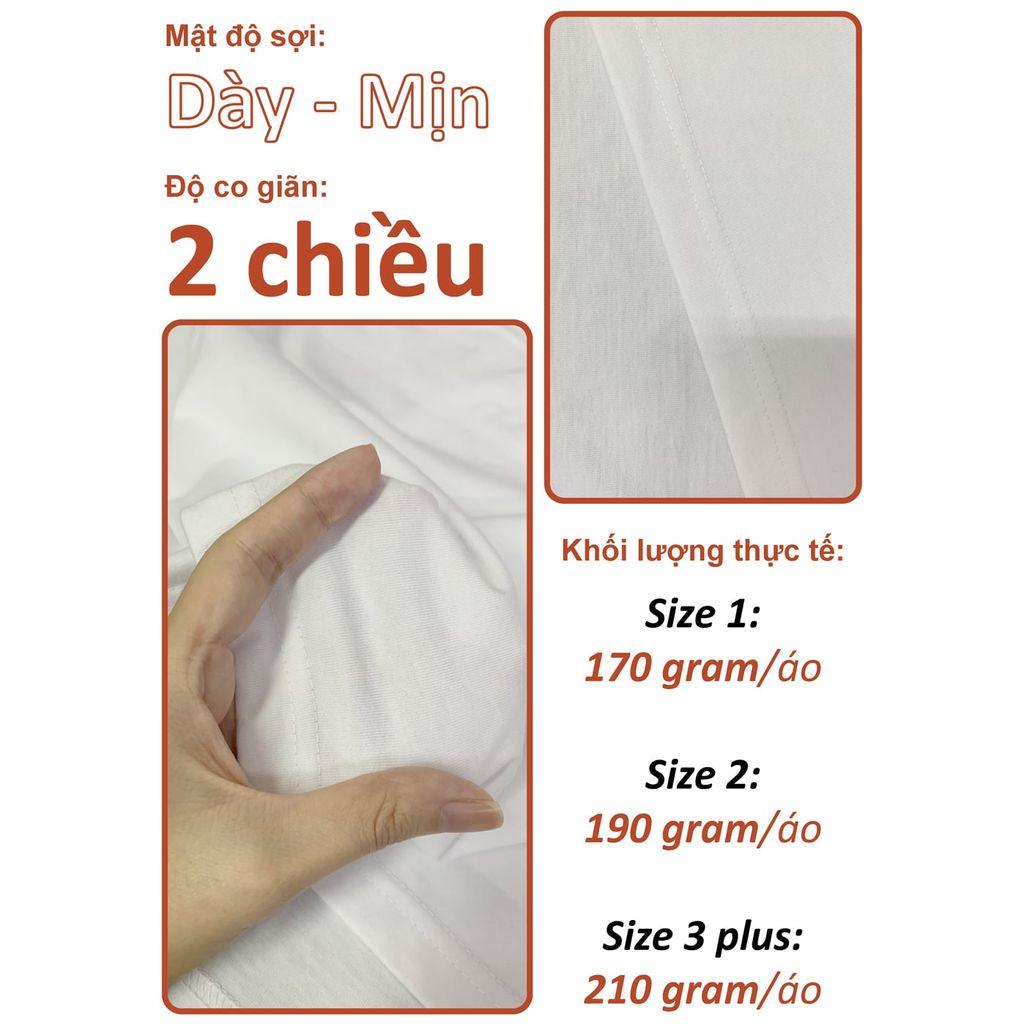 Áo Thun Nam Nữ Square Oversized Semi Cotton 220gsm_TRƠN