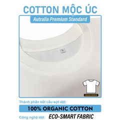Áo Thun Nam Nữ Square Oversized Cotton Mộc Úc 230gsm_TRƠN