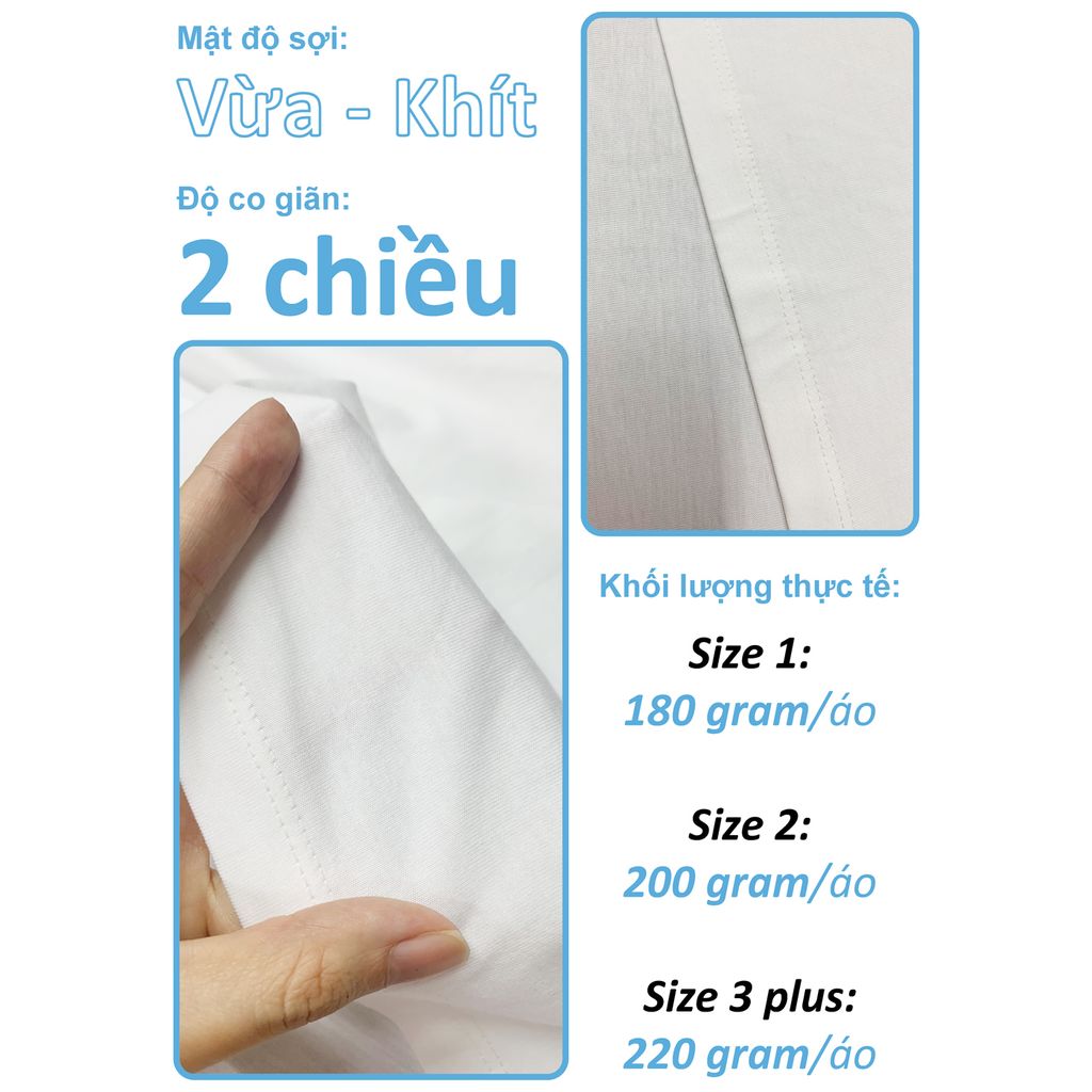 Áo Thun Nam Nữ Square Oversized Cotton Mộc Úc 230gsm_TRƠN