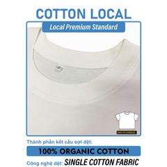 Áo Thun Nam Nữ Boxy - Fit Oversized Cotton Local 235gsm_TRƠN