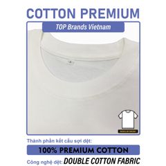 Áo Thun Nam Nữ Regular Unisex Cotton Premium 260gsm_TRƠN