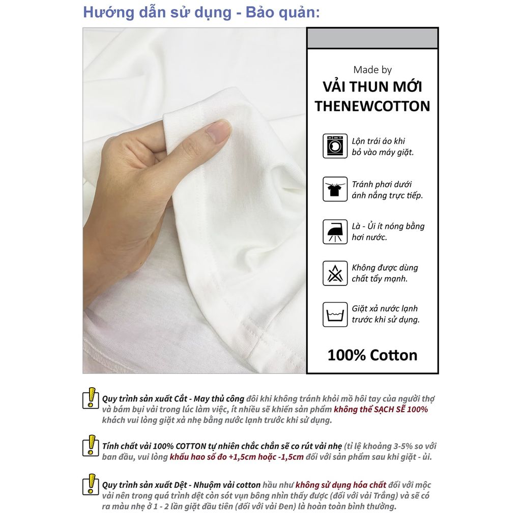 Áo Thun Nam Nữ Raplan Boxy - Fit Cotton Premium 260gsm_TRƠN