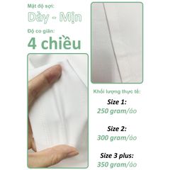Áo Thun Nam Nữ Unisex Mini Terry 310gsm_TRƠN