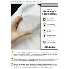 Áo Thun Nam Nữ Unisex Mini Terry 310gsm_TRƠN