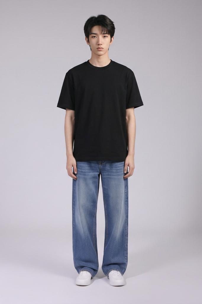 Áo Thun Nam Nữ Unisex Cotton Spandex 180gsm_TRƠN