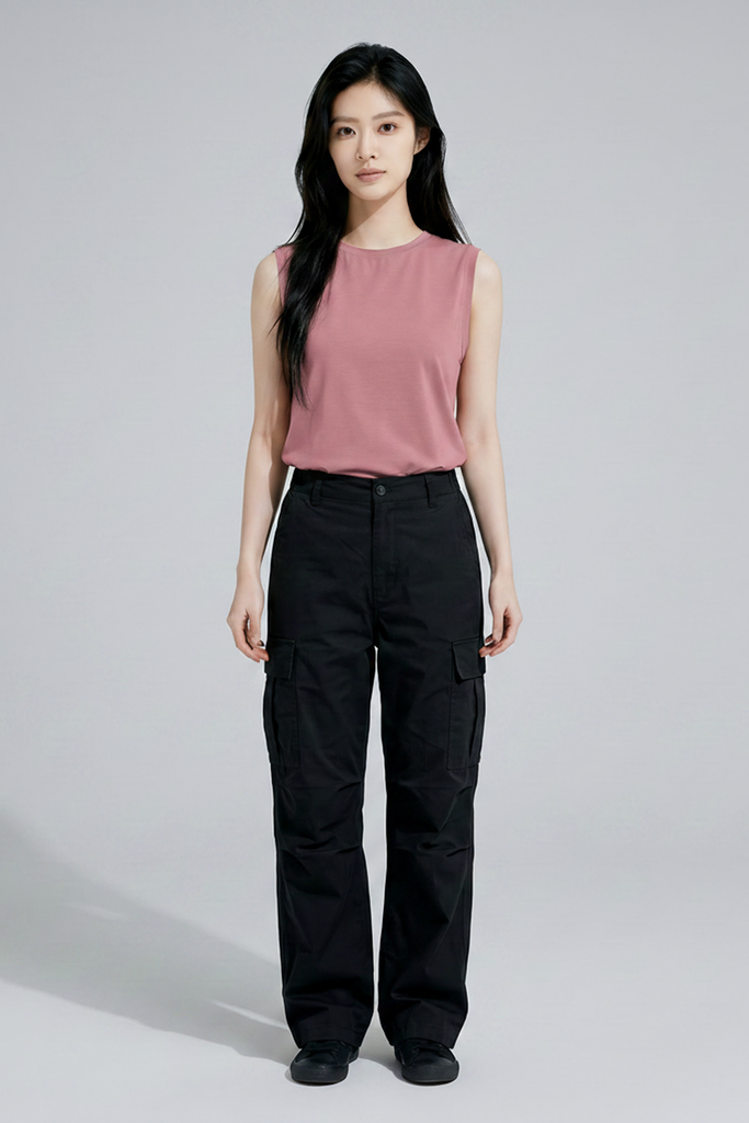 Áo Sát Nách Nam Nữ Tank Top Hồng Cotton Spandex 180gsm_IN THEO YÊU CẦU