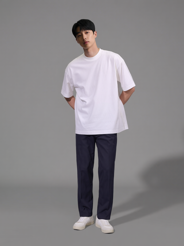 Áo Thun Nam Nữ Bold Oversized Heavy Weight 310gsm_TRƠN