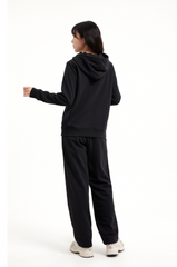 Áo Hoodie Zip Nam Nữ Basic Unisex Plus Fleece 350gsm_TRƠN